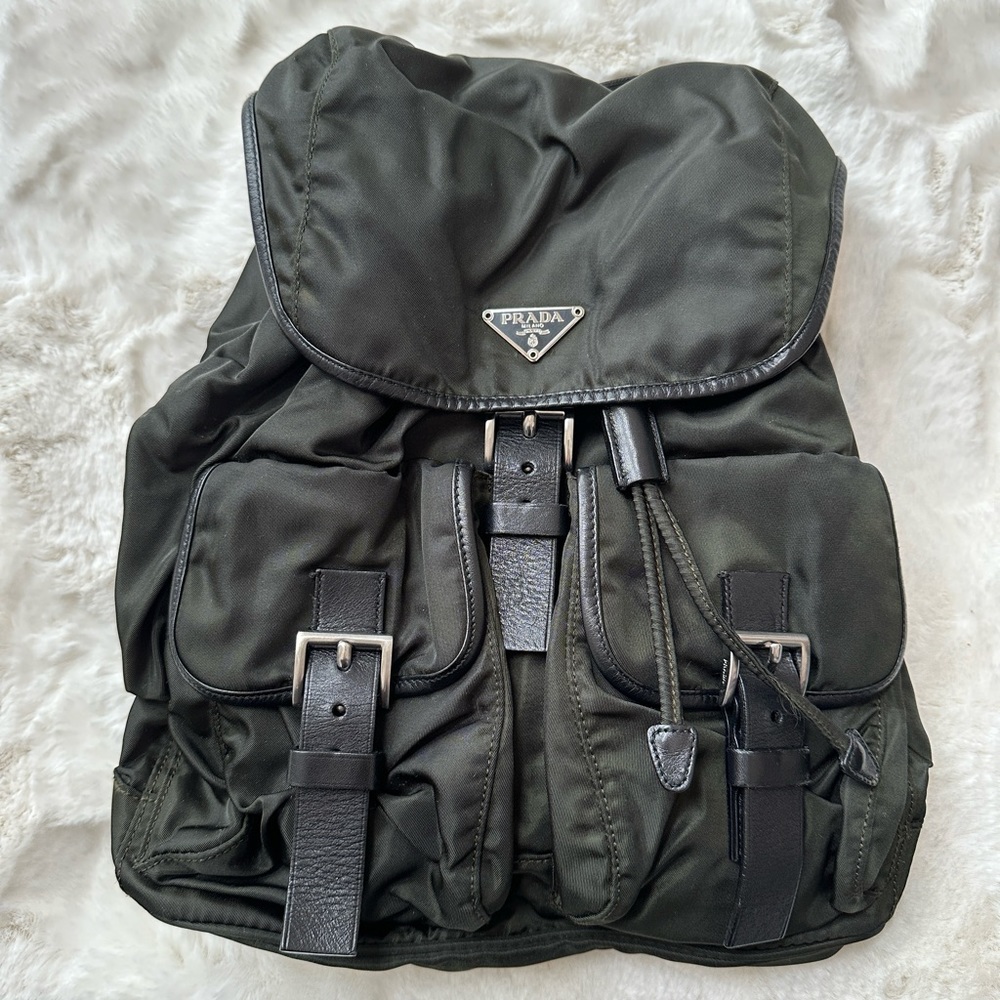 Prada Vela Nylon Sport Backpack